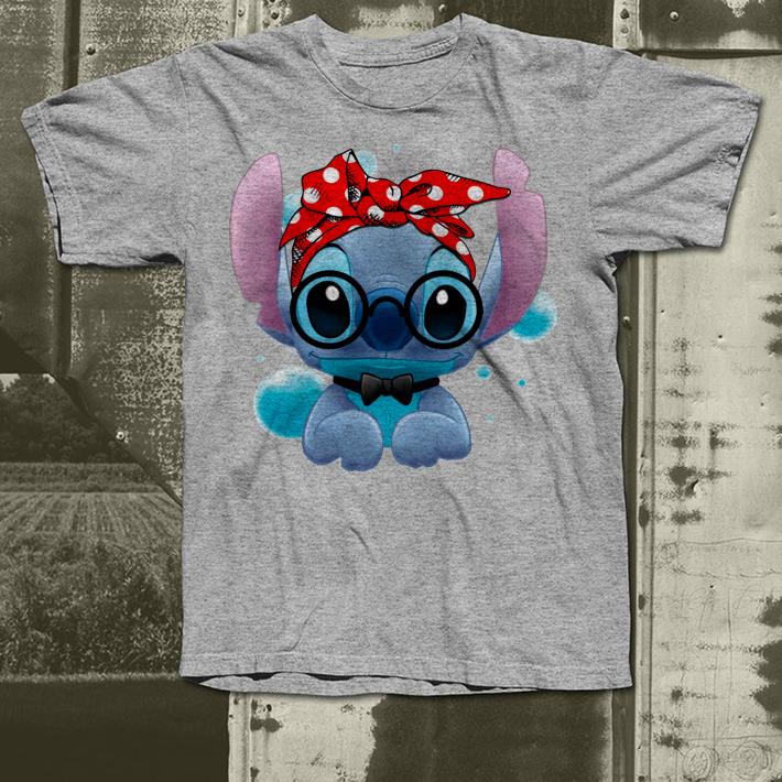 Stitch Bandana glasses shirt 4 - Stitch Bandana glasses shirt