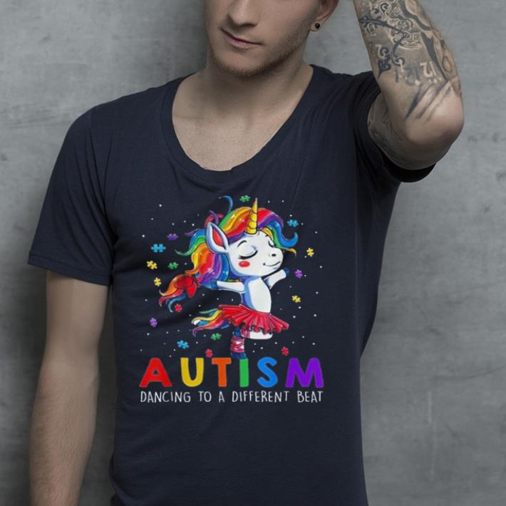 Unicorn Autism Mom Dancing To A Different Beat shirt Unicorn Autism Mom Dancing To A Different Beat shirt 4 - Unicorn Autism Mom Dancing To A Different Beat shirt