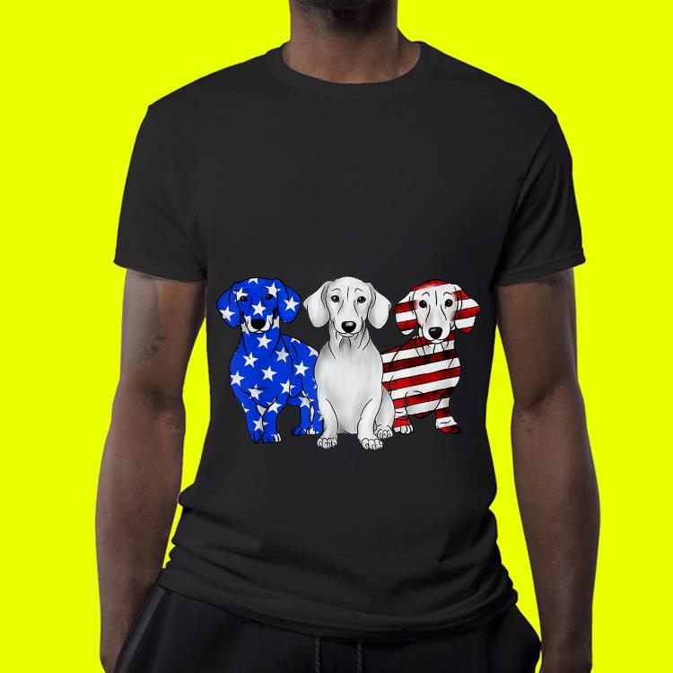 Dachshund Breed Dog America Flag shirt 4 - Dachshund Breed Dog America Flag shirt