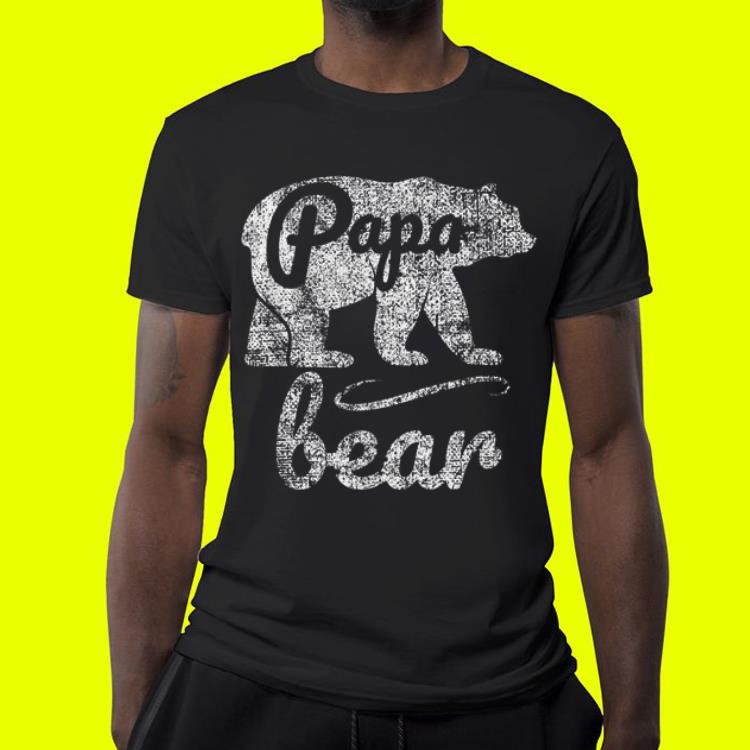 Fathers Day Papa Bear Distressed shirt Fathers Day Papa Bear Distressed shirt 4 - Fathers Day Papa Bear Distressed shirt