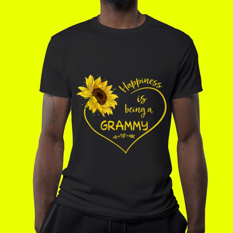 Mother Day Happiness Is Being A grammy Sunflower Heart shirt 4 - Mother Day Happiness Is Being A grammy Sunflower Heart shirt