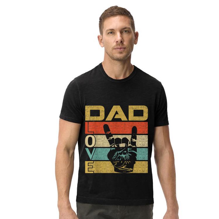 Retro Vintage Dad Love Rock Roll Fathers Day shirt Retro Vintage Dad Love Rock Roll Fathers Day shirt 4 - Retro Vintage Dad Love Rock Roll Fathers Day shirt
