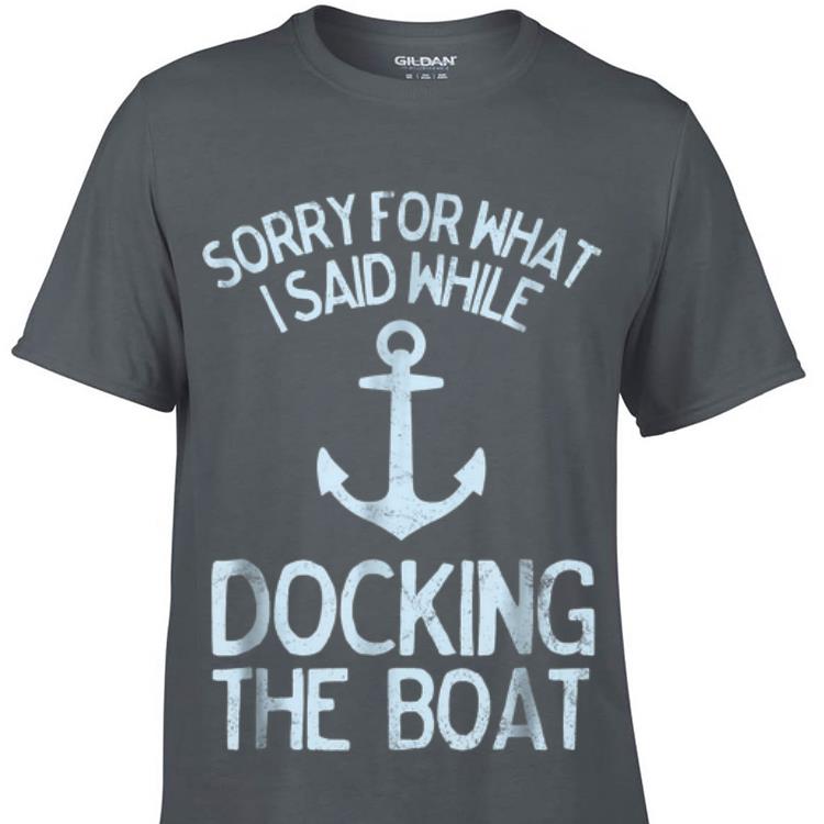 Anchor Sorry For What I Said While Docking The Boat sweater 1 - Anchor Sorry For What I Said While Docking The Boat sweater