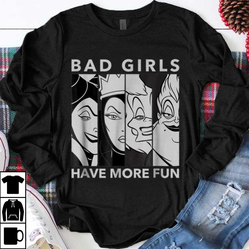 Awesome Disney Villains Bad Girls Have More Fun shirt 1 - Awesome Disney Villains Bad Girls Have More Fun shirt