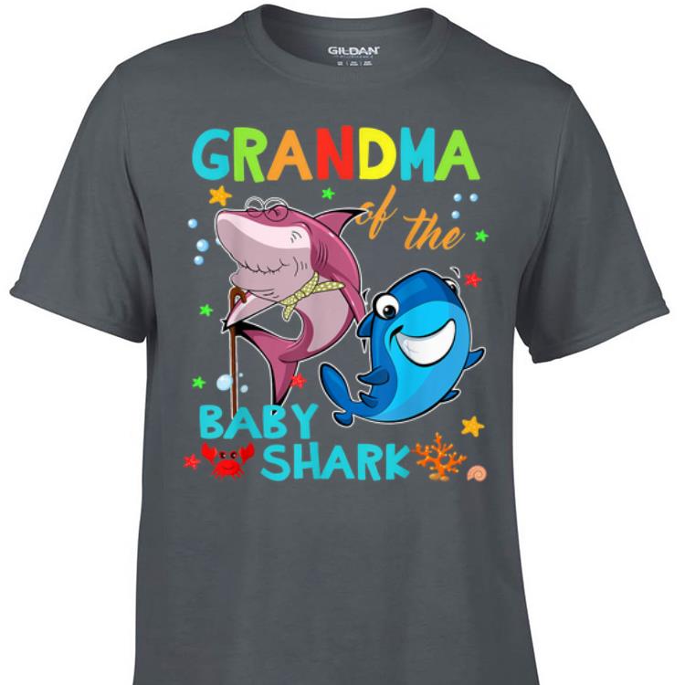 Awesome Grandma Of The Baby Shark shirt 1 - Awesome Grandma Of The Baby Shark shirt