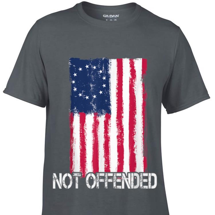 Betsy Ross Flag Not Offended 4th Of July independence Day Sweater 1 - Betsy Ross Flag Not Offended 4th Of July independence Day Sweater