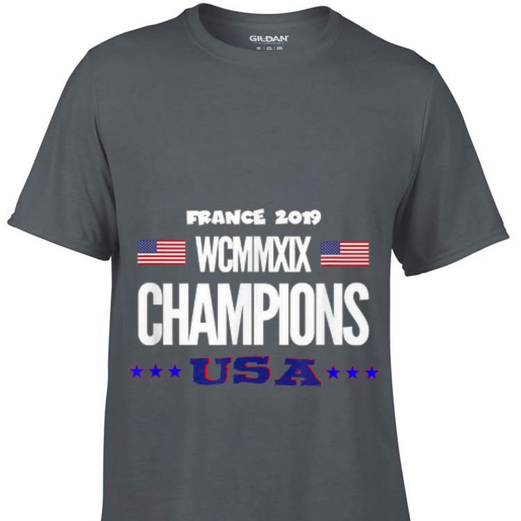 France 2019 WCMMXIX Champions USA Women Soccer American Flag hoodie 1 - France 2019 WCMMXIX Champions USA Women Soccer American Flag hoodie