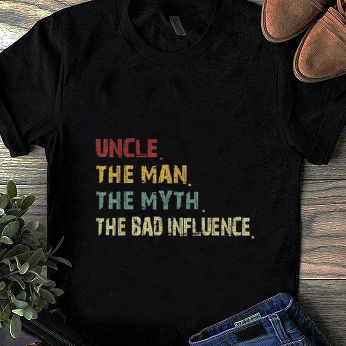 Uncle the Man the Myth the Bad Influence Retro Vintage sweater 1 2 - Uncle the Man the Myth the Bad Influence Retro Vintage sweater