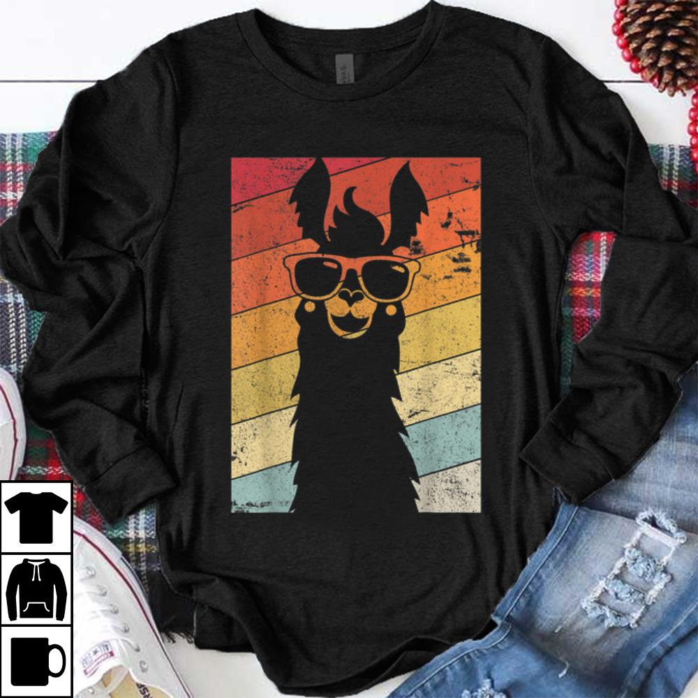Funny Llama Alpaca Vintage shirt 1 - Funny Llama Alpaca Vintage shirt
