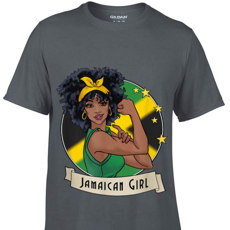 Strong Girl Jamaican Flag sweater 1 - Strong Girl Jamaican Flag sweater