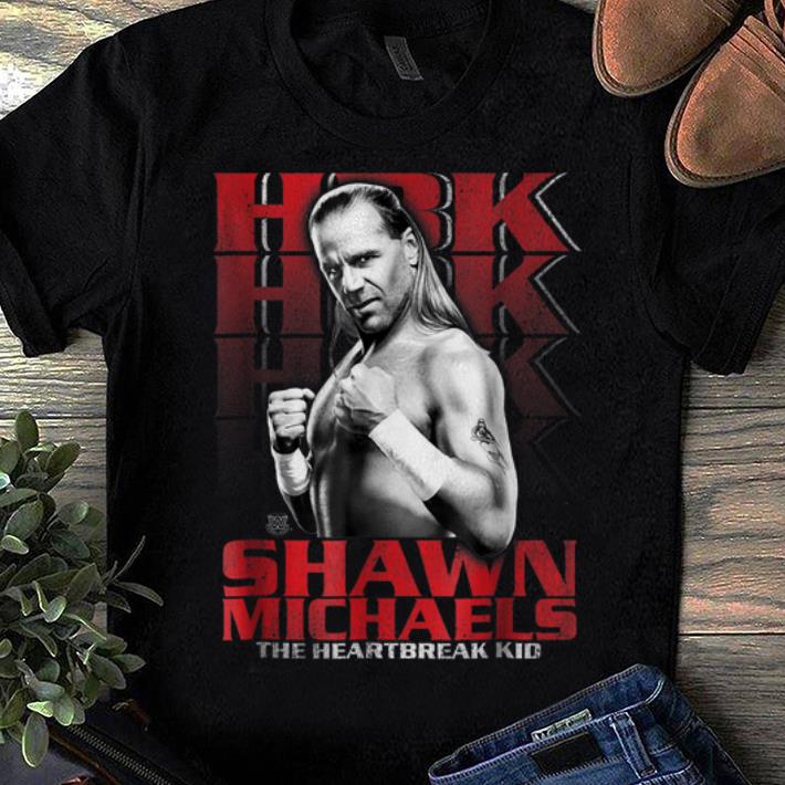 Top WWE Shawn Michaels The Heartbreak Kid HBK shirt 1 - Top WWE Shawn Michaels The Heartbreak Kid HBK shirt