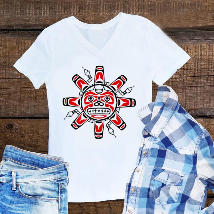 Awesome Sun Symbol Abstract Haida shirt 1 - Awesome Sun Symbol Abstract Haida shirt