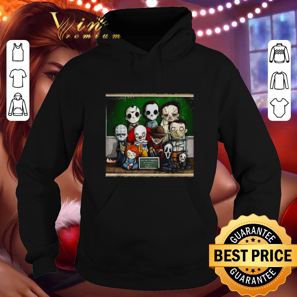 Funny Horror Movie characters students in class shirt 4 - Funny Horror Movie characters students in class shirt