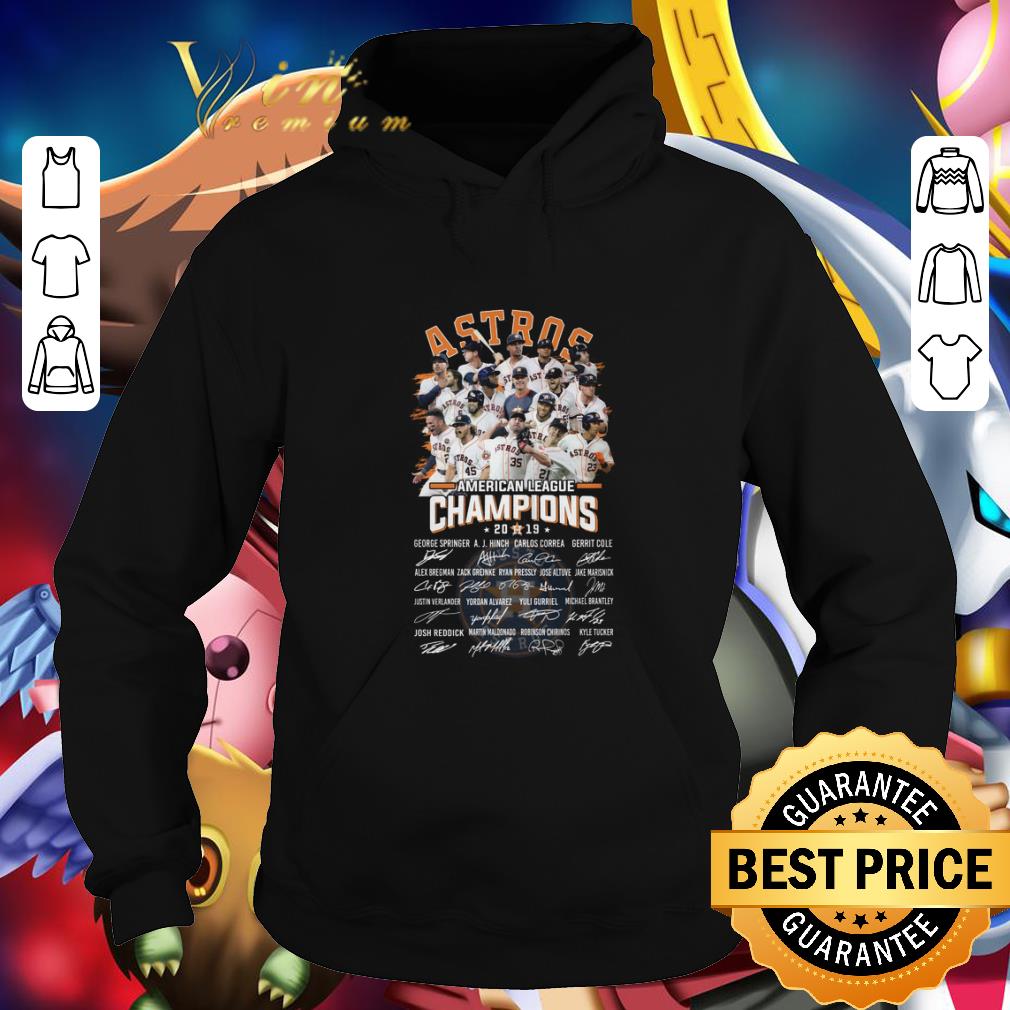 Funny Houston Astros American league champions 2019 signatures shirt Funny Houston Astros American league champions 2019 signatures shirt 4 - Funny Houston Astros American league champions 2019 signatures shirt