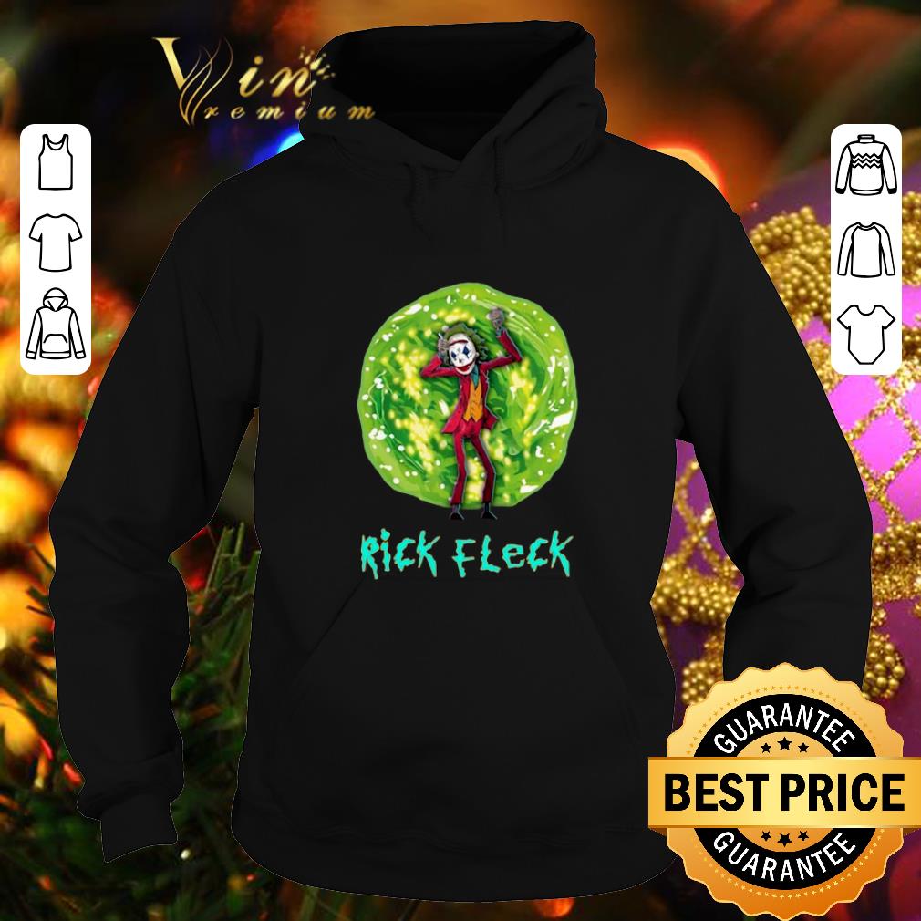 Funny Rick Fleck crossover Joker mashup Rick Sanchez shirt 4 - Funny Rick Fleck crossover Joker mashup Rick Sanchez shirt