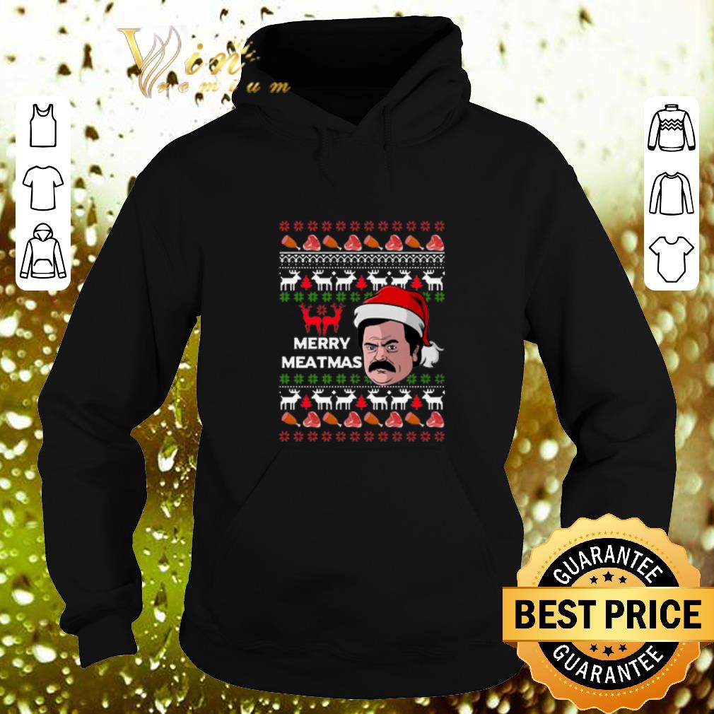 Cool Swanson Merry Meatmas ugly Christmas shirt 4 - Cool Swanson Merry Meatmas ugly Christmas shirt