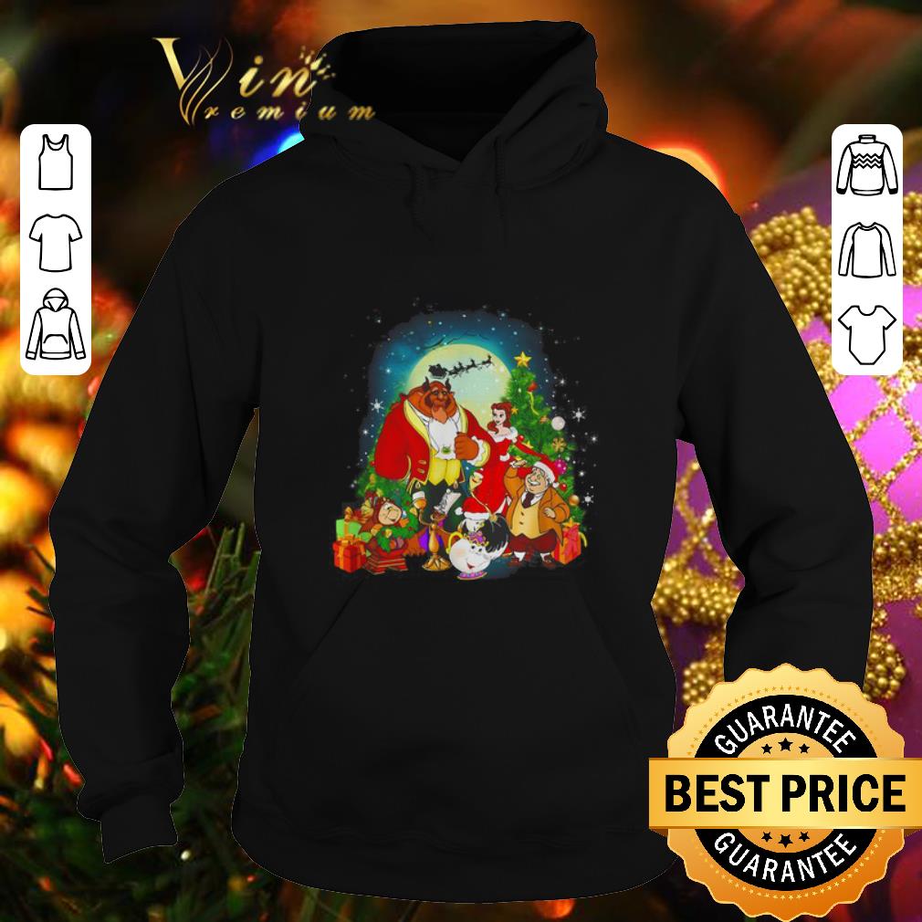 Nice Beauty And The Beast Merry Christmas shirt 4 - Nice Beauty And The Beast Merry Christmas shirt