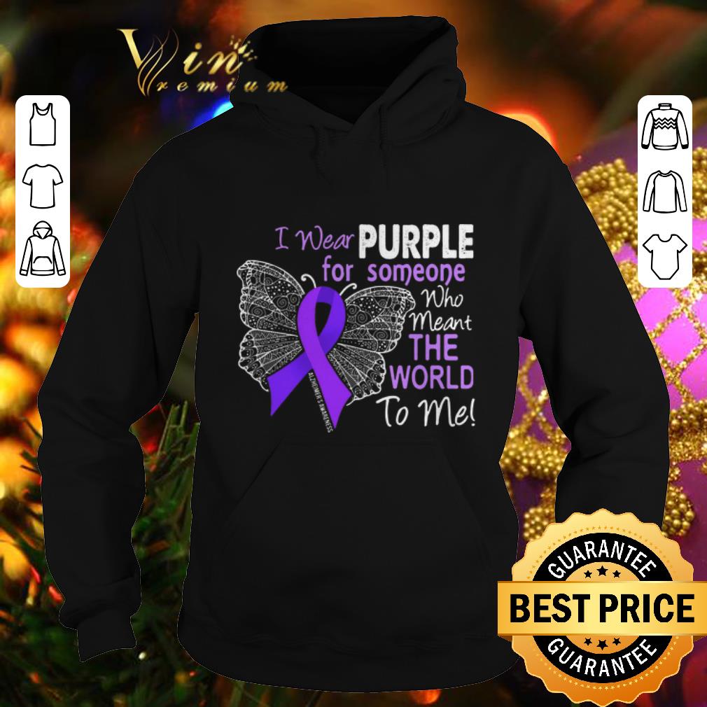 Nice Butterfly i wear purple for someone world Alzheimer's Awareness shirt Nice Butterfly i wear purple for someone world Alzheimer s Awareness shirt 4 - Nice Butterfly i wear purple for someone world Alzheimer's Awareness shirt
