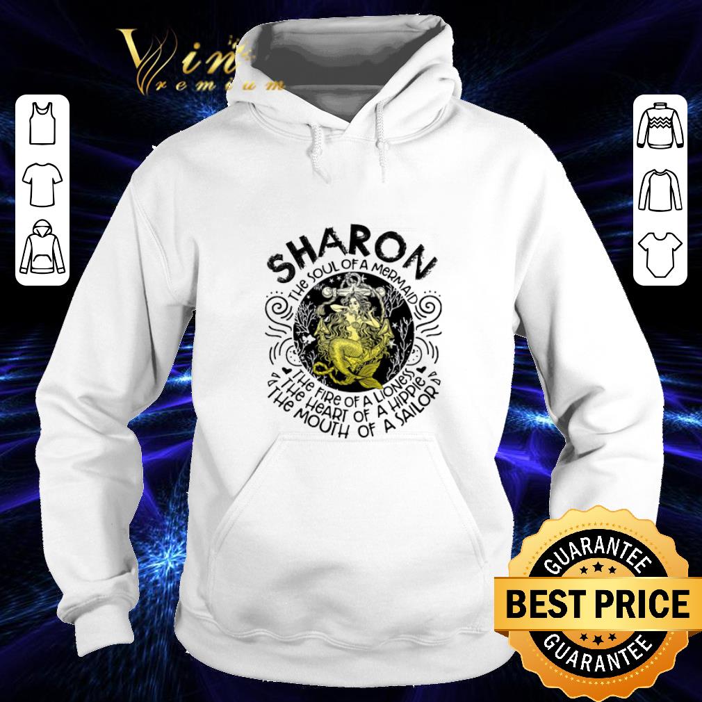 Nice Sharon the soul of a mermaid the fire of a lioness hippie sailor shirt Nice Sharon the soul of a mermaid the fire of a lioness hippie sailor shirt 4 - Nice Sharon the soul of a mermaid the fire of a lioness hippie sailor shirt