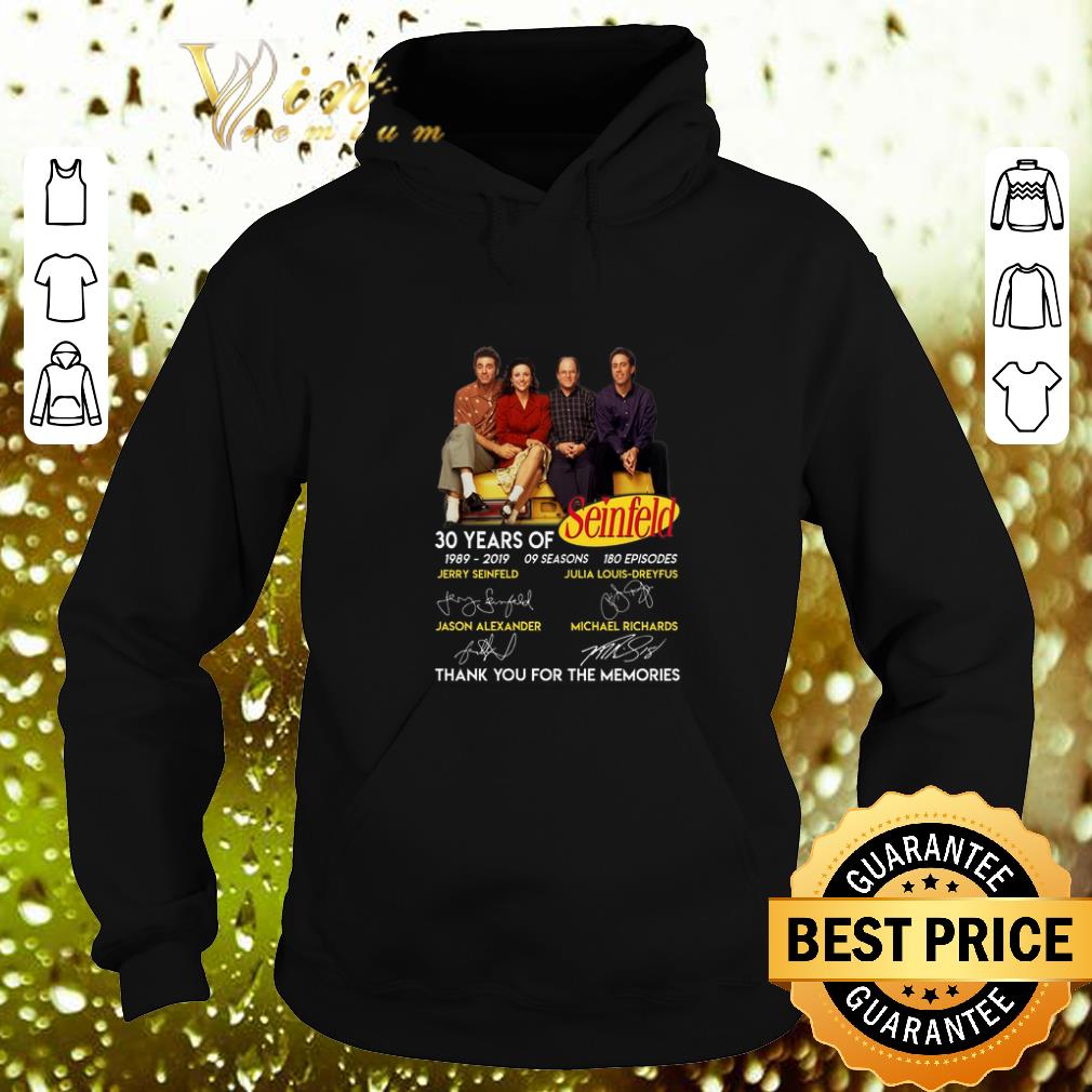 Official 30 years of Seinfeld 1989-2019 thank you for the memories shirt Official 30 years of Seinfeld 1989 2019 thank you for the memories shirt 4 - Official 30 years of Seinfeld 1989-2019 thank you for the memories shirt
