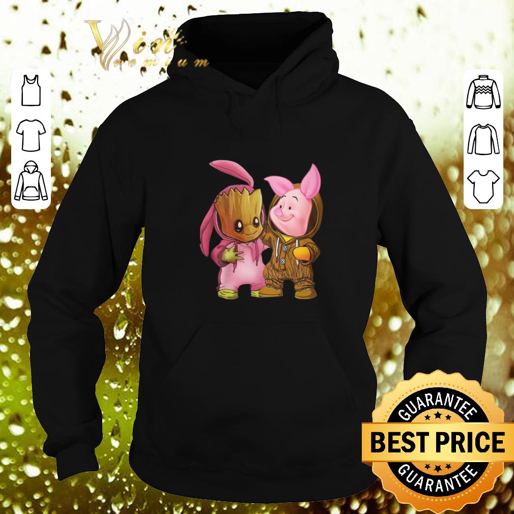 Official Baby Groot and Piglet's shirt Official Baby Groot and Piglet s shirt 4 - Official Baby Groot and Piglet's shirt