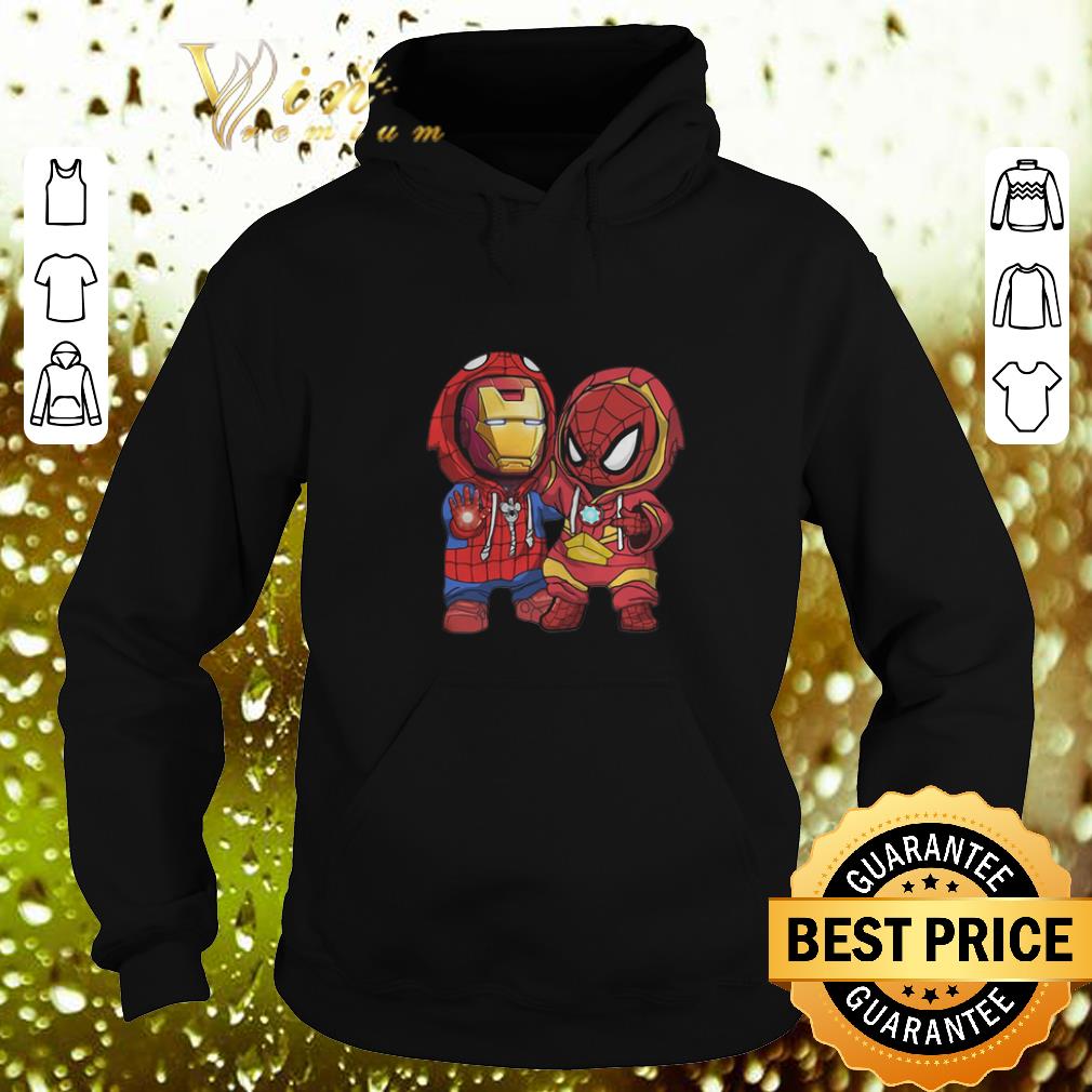 Official Baby Iron Man and Spider Man Marvel shirt Official Baby Iron Man and Spider Man Marvel shirt 4 - Official Baby Iron Man and Spider Man Marvel shirt