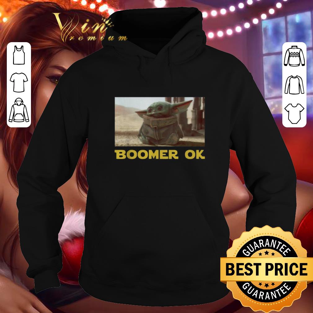 Official Baby Yoda Boomer Ok Star Wars shirt Official Baby Yoda Boomer Ok Star Wars shirt 4 - Official Baby Yoda Boomer Ok Star Wars shirt