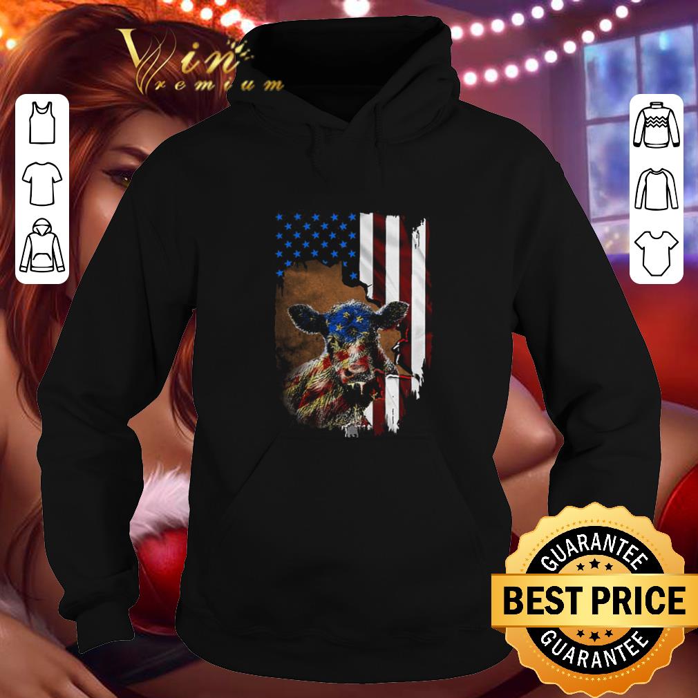 Official Cow American flag 4th Of July Independence Day shirt Official Cow American flag 4th Of July Independence Day shirt 4 - Official Cow American flag 4th Of July Independence Day shirt