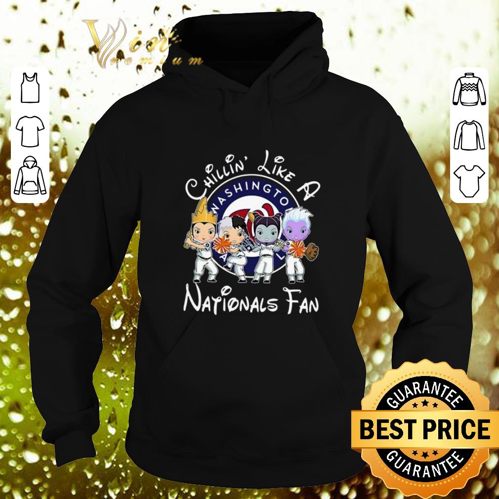 Official Maleficent Chillin like a Washington Nationals fan shirt 4 - Official Maleficent Chillin' like a Washington Nationals fan shirt