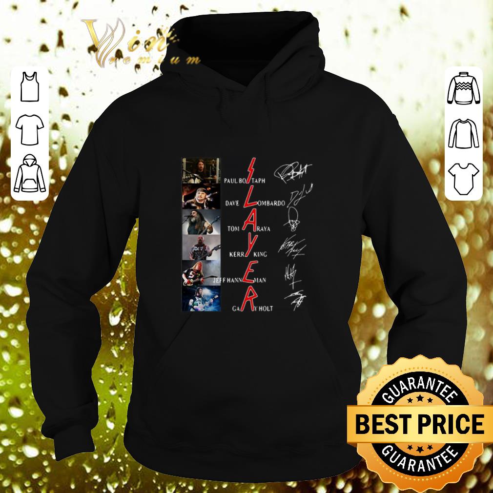 Official Slayer Paul Bostaph Dave Lombardo Tom Araya Kerry King Gary Holt shirt 4 - Official Slayer Paul Bostaph Dave Lombardo Tom Araya Kerry King Gary Holt shirt