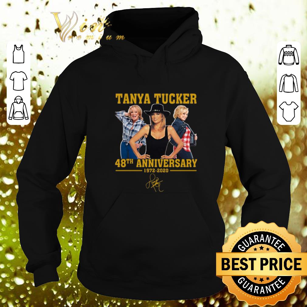 Official Tanya Tucker 48th Anniversary 1972 2020 signature shirt 4 - Official Tanya Tucker 48th Anniversary 1972-2020 signature shirt