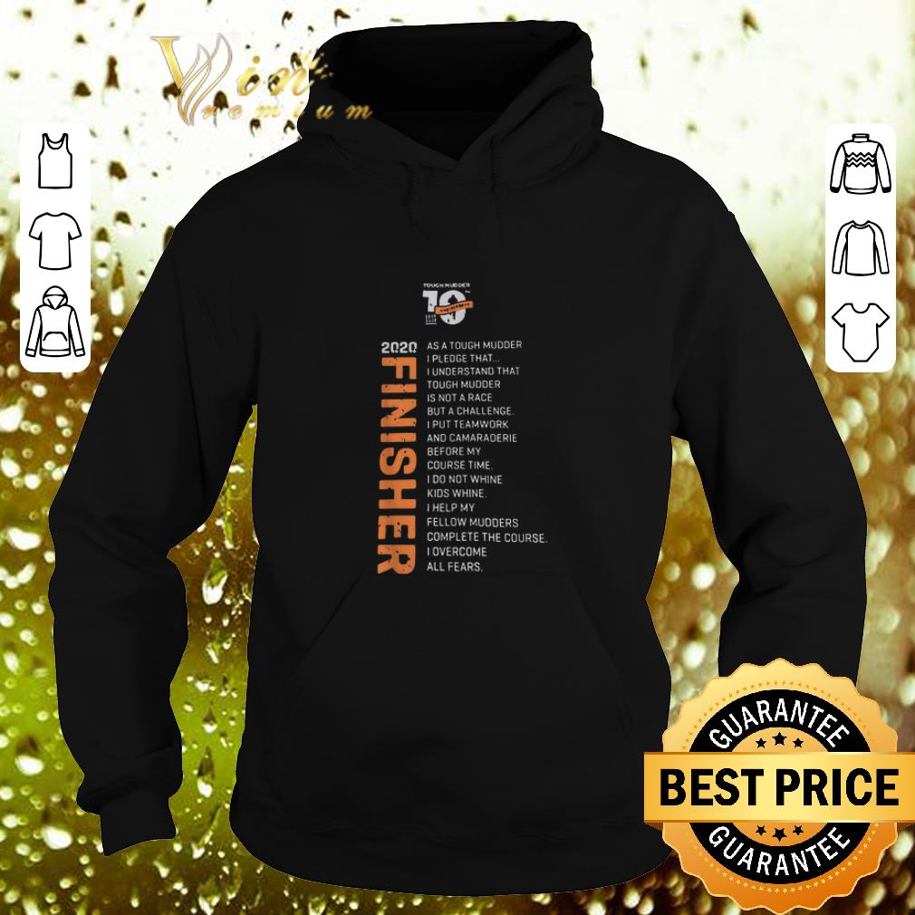 Official Tough Mudder 10th Anniversary 2020 Finisher shirt Official Tough Mudder 10th Anniversary 2020 Finisher shirt 4 - Official Tough Mudder 10th Anniversary 2020 Finisher shirt