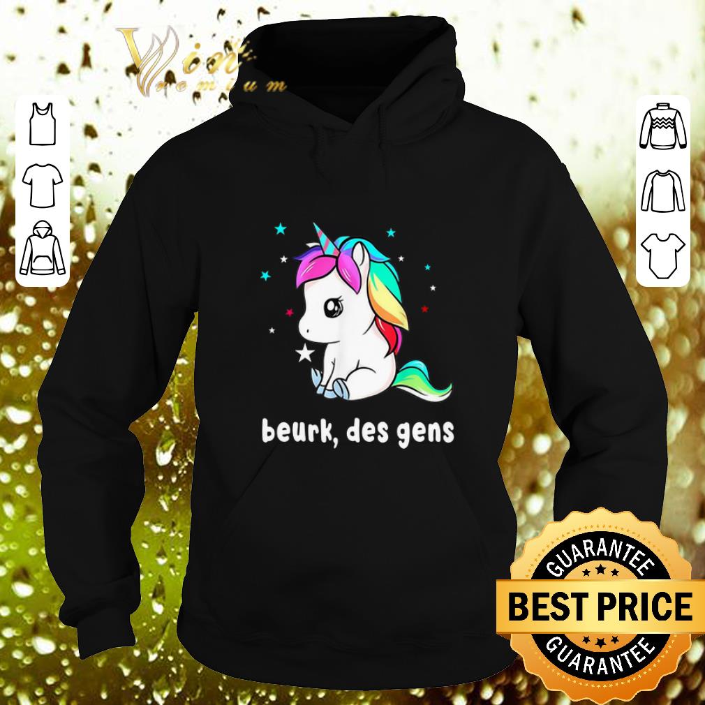 Official Unicorn Beurk Des Gens Licorne shirt 4 - Official Unicorn Beurk Des Gens Licorne shirt