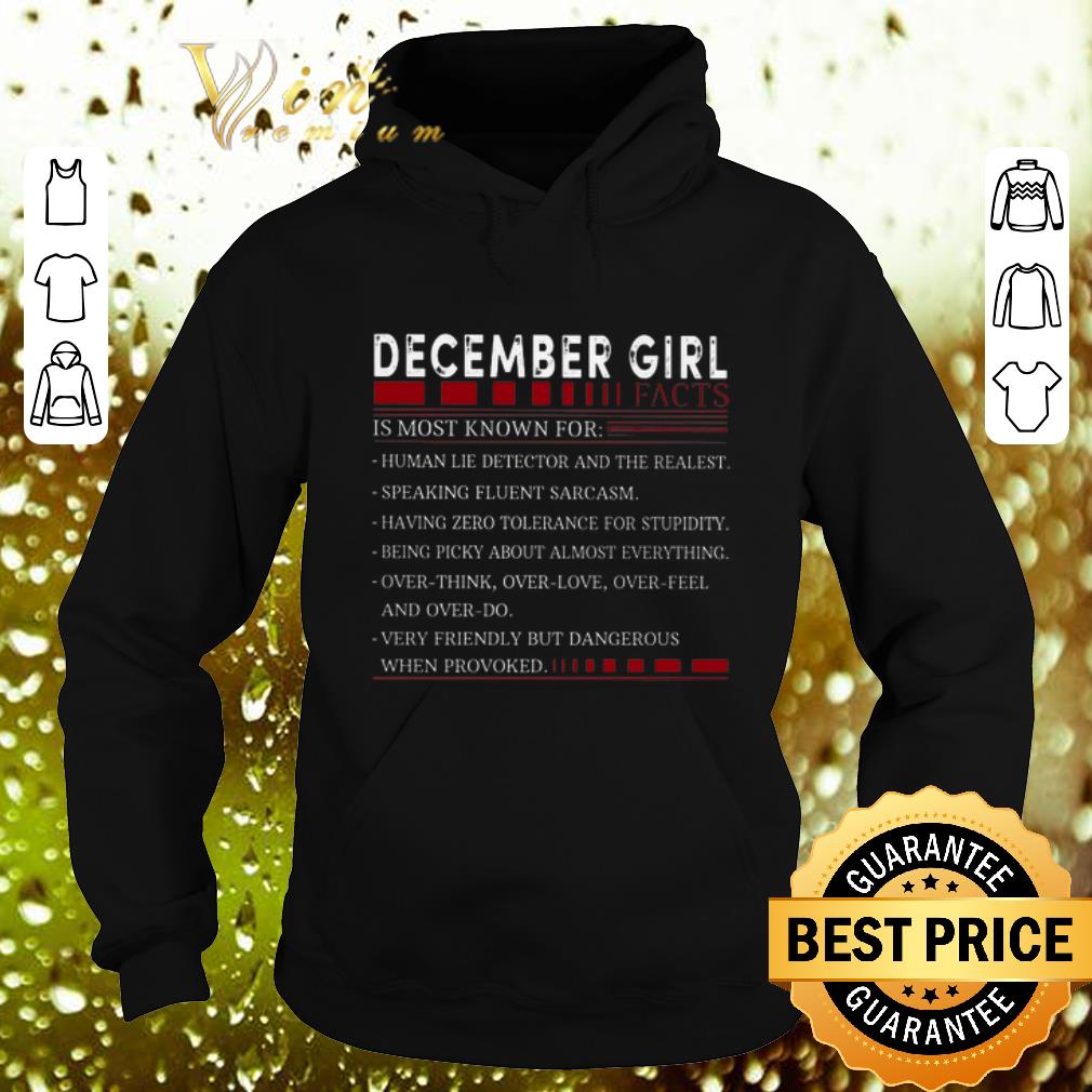 Top December girl facts is most known for human lie detector shirt 4 - Top December girl facts is most known for human lie detector shirt