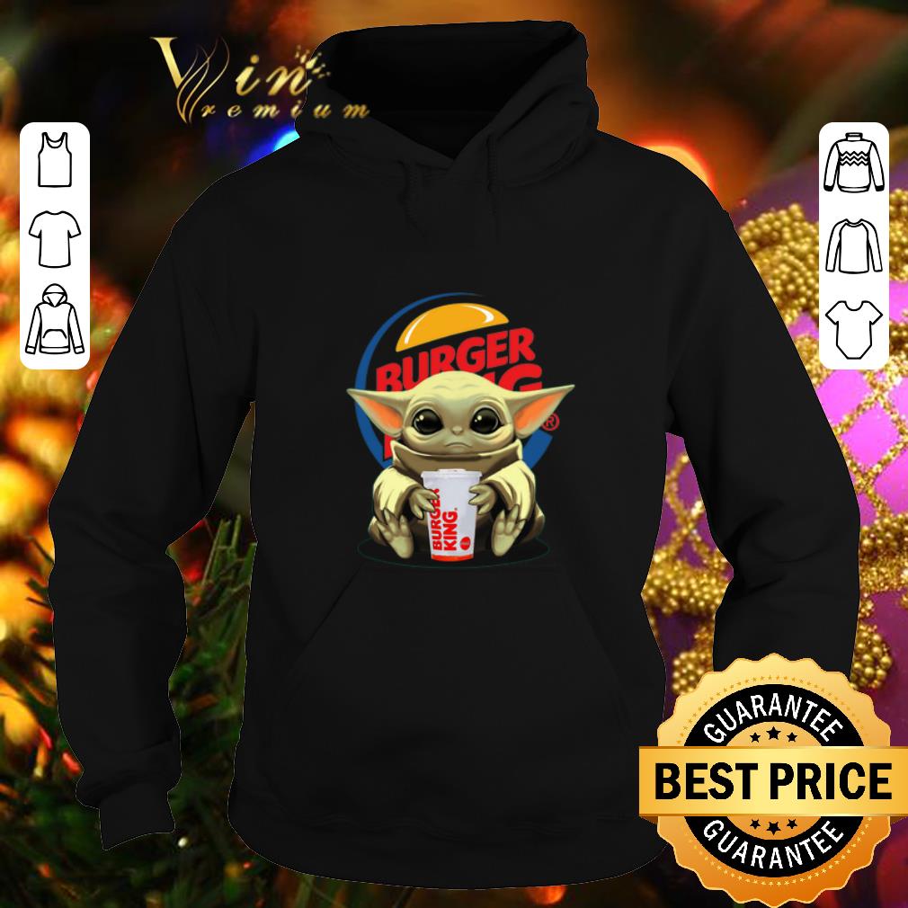Cool Baby Yoda Hug Burger King Star Wars shirt 4 - Cool Baby Yoda Hug Burger King Star Wars shirt