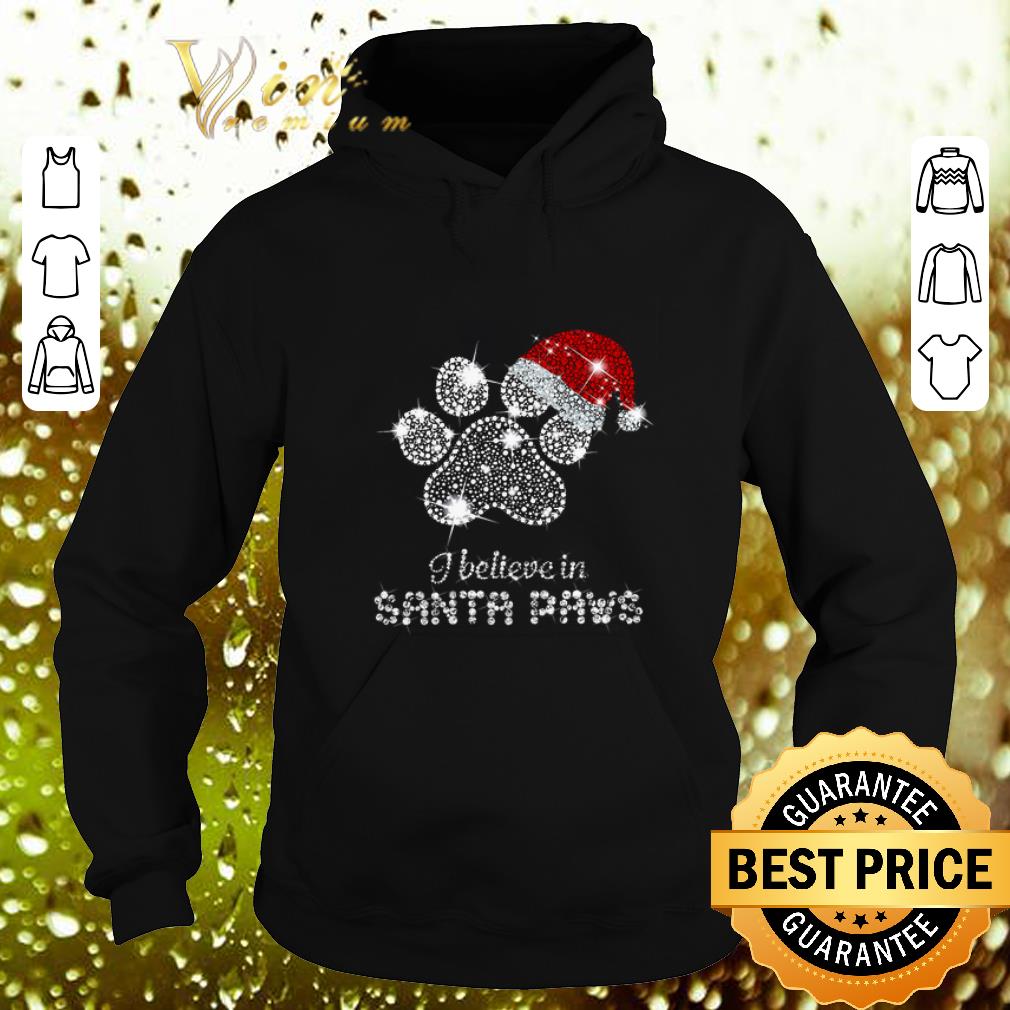 Cool Diamond i believe in santa paws Christmas shirt 4 - Cool Diamond i believe in santa paws Christmas shirt