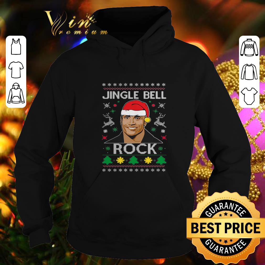 Nice Dwayne Johnson Jingle Bell The Rock ugly Christmas sweater 4 - Nice Dwayne Johnson Jingle Bell The Rock ugly Christmas sweater