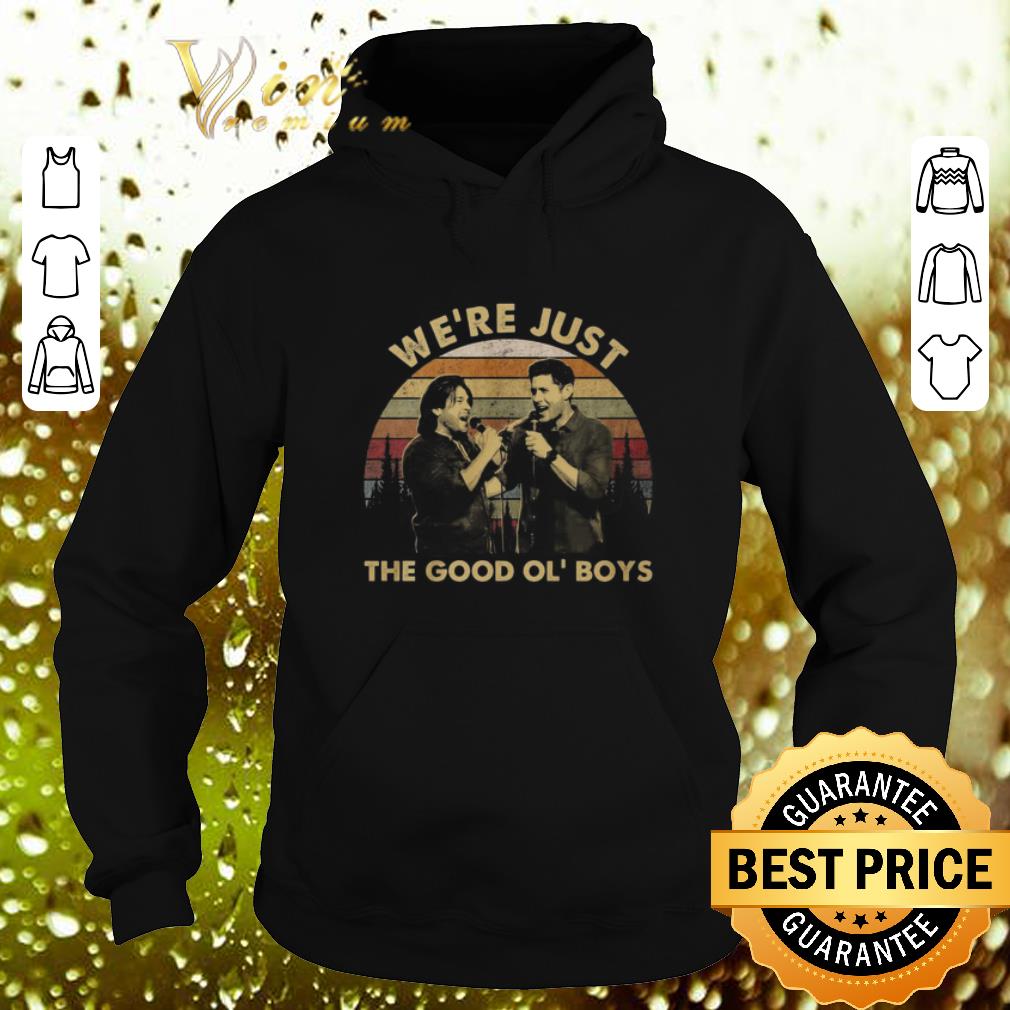 Nice Sam and Dean Winchester singing we re just the good Ol Boys shirt 4 - Nice Sam and Dean Winchester singing we're just the good Ol' Boys shirt