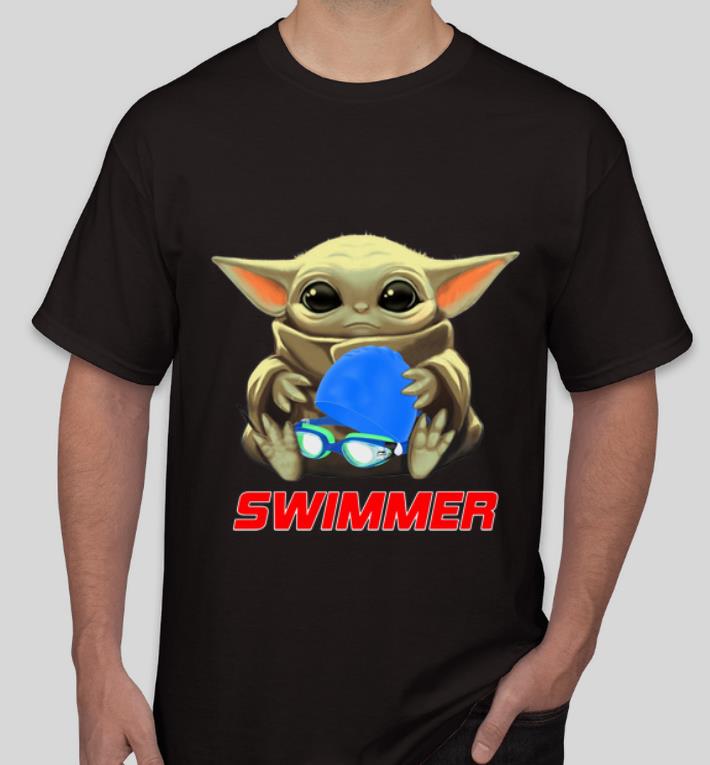Nice Star Wars Baby Yoda Hug Swimmer shirt Nice Star Wars Baby Yoda Hug Swimmer shirt 4 - Nice Star Wars Baby Yoda Hug Swimmer shirt