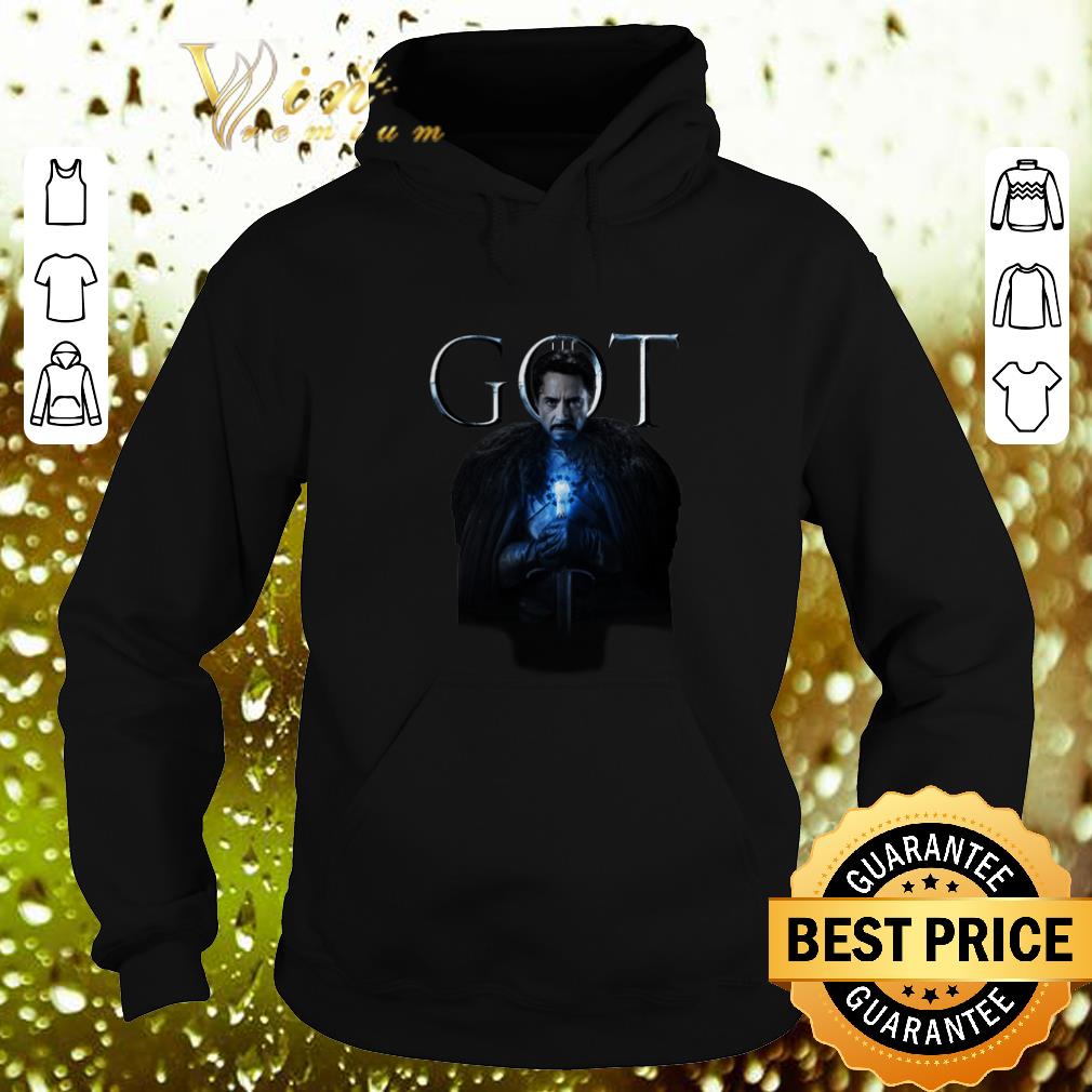 Nice Tony Stark in Game Of Thrones House Stark Iron Man shirt 4 - Nice Tony Stark in Game Of Thrones House Stark Iron Man shirt
