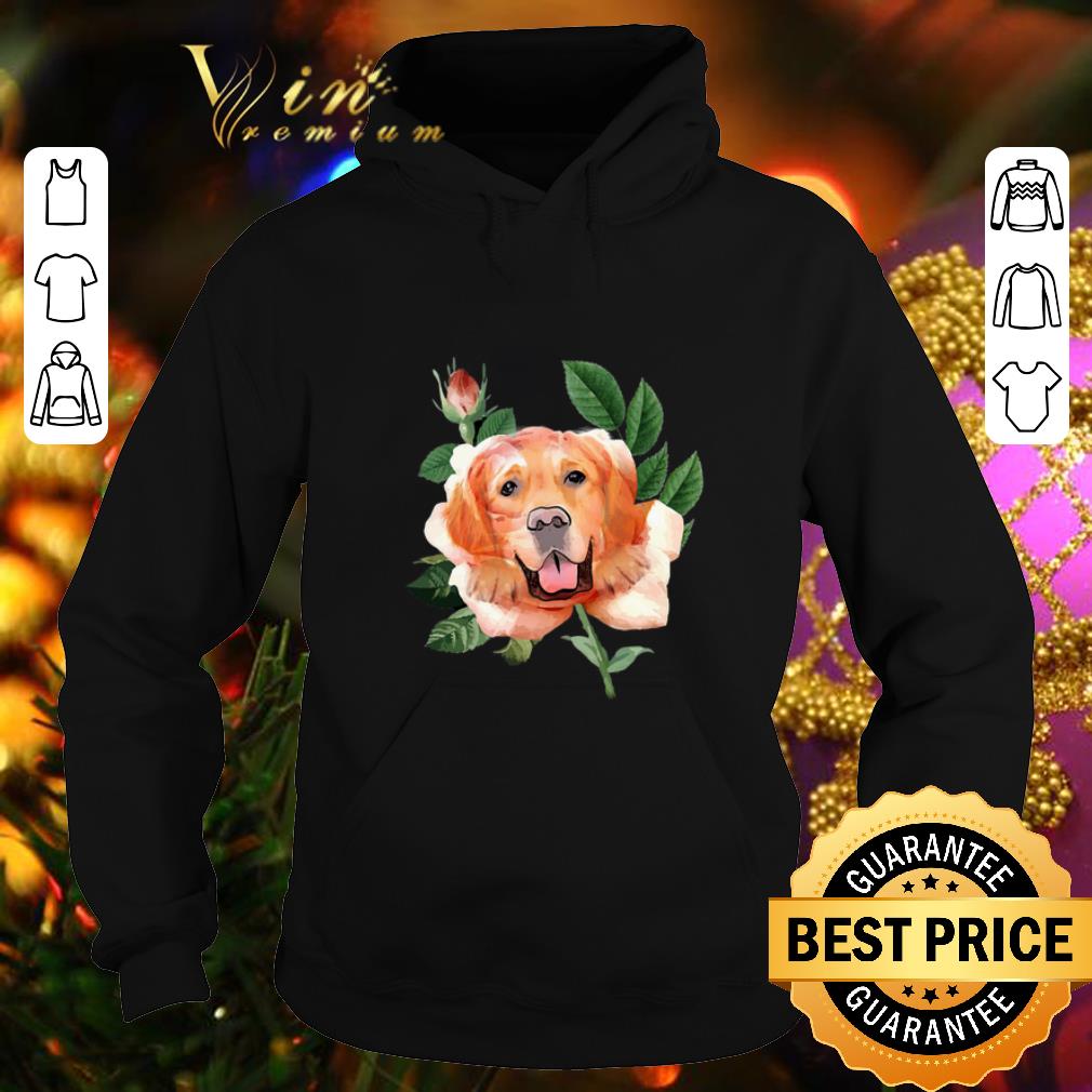 Official Golden Retriever Rose Stem shirt Official Golden Retriever Rose Stem shirt 4 - Official Golden Retriever Rose Stem shirt