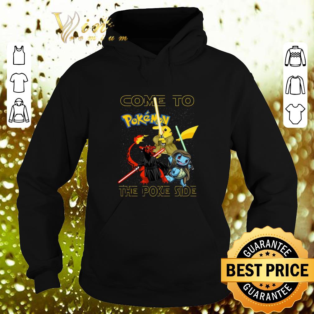 Official Star Wars Come to Pokemon the Poke side shirt 4 - Official Star Wars Come to Pokemon the Poke side shirt