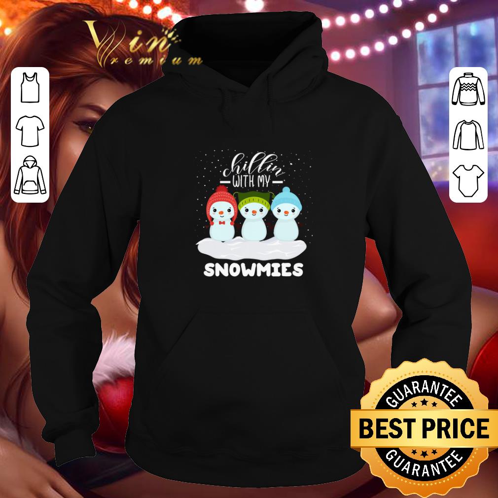 Official chillin with my snowmies Christmas shirt Official chillin with my snowmies Christmas shirt 4 - Official chillin with my snowmies Christmas shirt