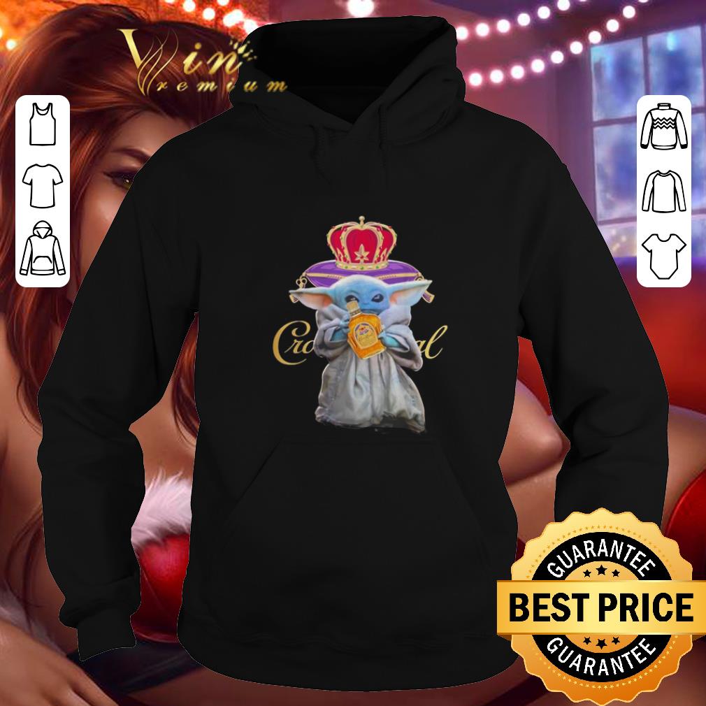 Premium Baby Yoda holding Crown Royal Star Wars shirt Premium Baby Yoda holding Crown Royal Star Wars shirt 4 - Premium Baby Yoda holding Crown Royal Star Wars shirt