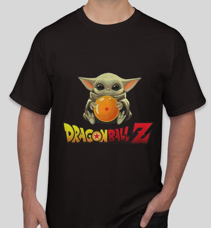 Top Star Wars Baby Yoda Hug Dragon Ball Z shirt 4 - Top Star Wars Baby Yoda Hug Dragon Ball Z shirt