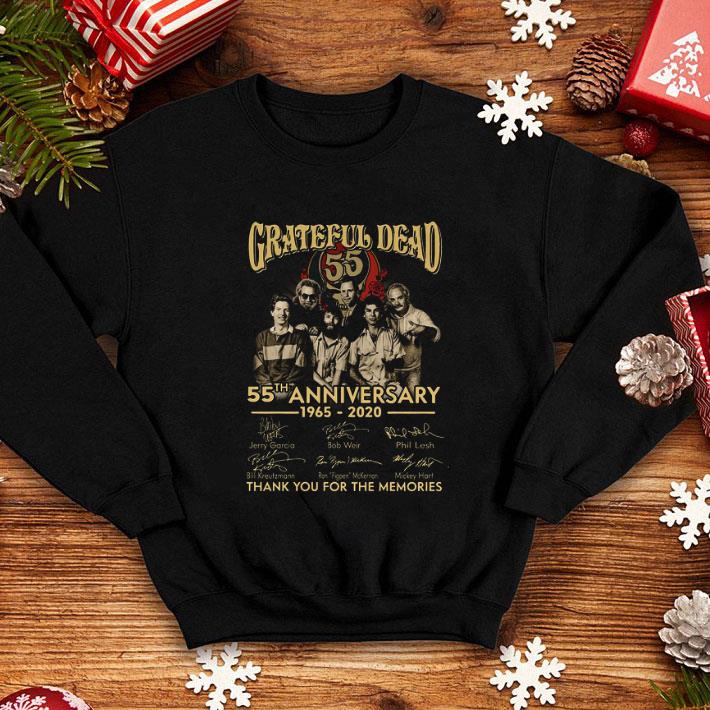 Grateful Dead 55th anniversary 1965 2020 signed thank memories shirt 4 - Grateful Dead 55th anniversary 1965 2020 signed thank memories shirt