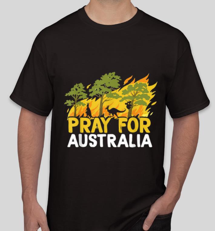 Pretty Pray For Australia Australian Bush Fire Koala Kangaroo shirt 4 - Pretty Pray For Australia Australian Bush Fire Koala Kangaroo shirt