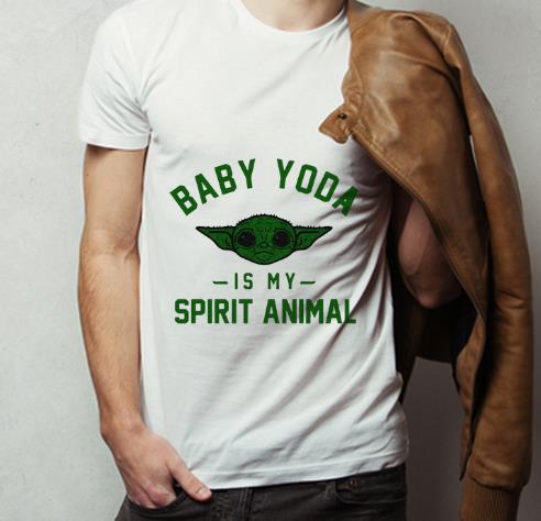 Pretty Star Wars Baby Yoda Is My Spirit Animal shirt 4 - Pretty Star Wars Baby Yoda Is My Spirit Animal shirt