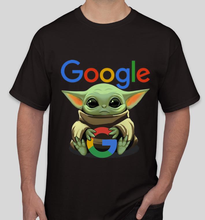 Top Star Wars Baby Yoda Hug Google shirt 4 - Top Star Wars Baby Yoda Hug Google shirt