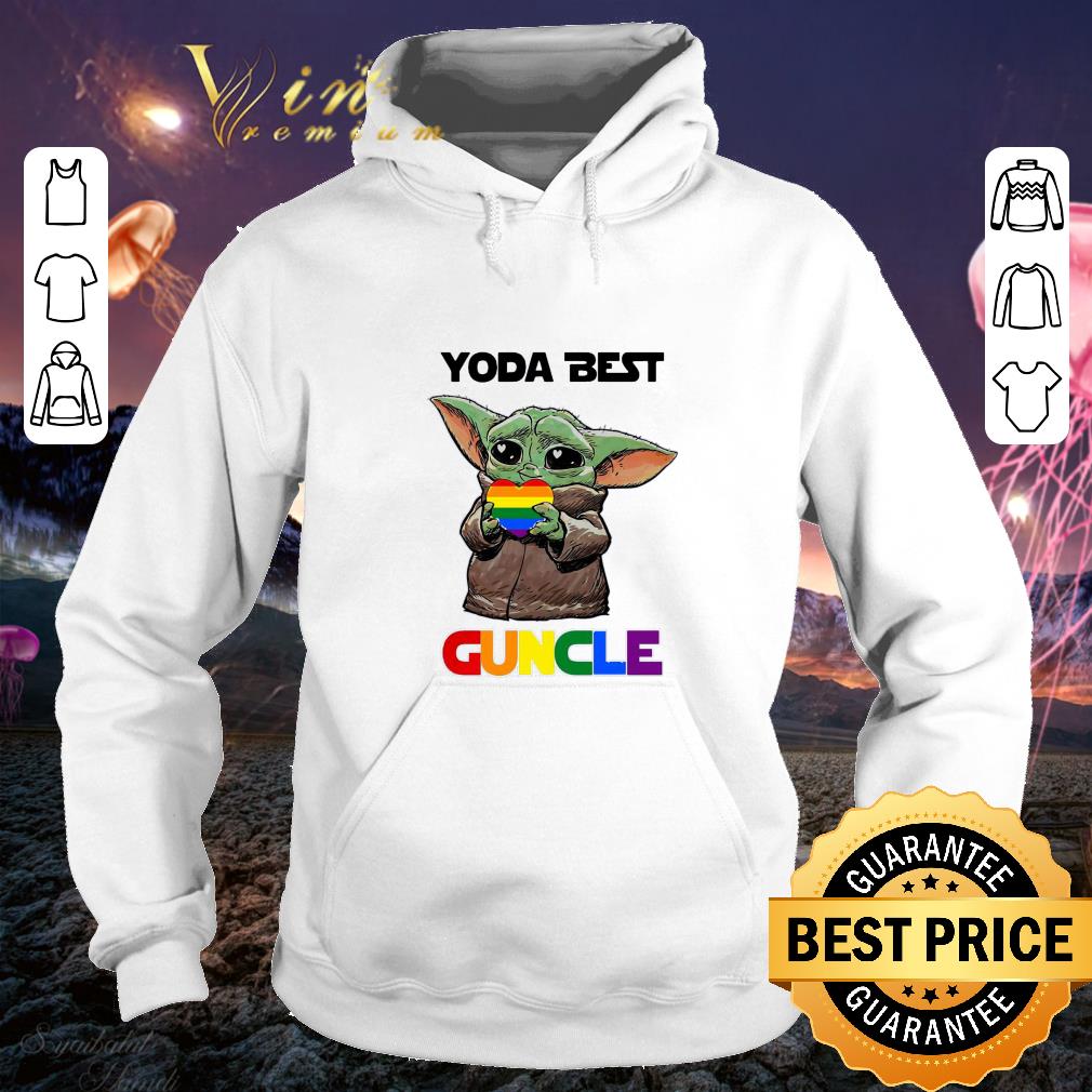 Cool LGBT Baby Yoda Best Guncle shirt 4 - Cool LGBT Baby Yoda Best Guncle shirt
